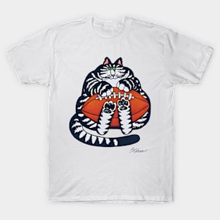 B kliban cat - supper bowl T-Shirt